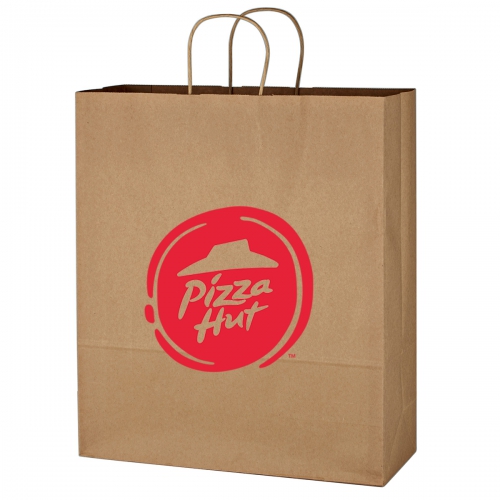 Kraft Paper Brown Shopping Bag - 16" x 19" Product Image
