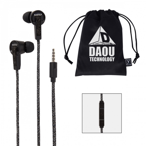 Xactly Krypton Wired Earbuds with Pouch Product Image