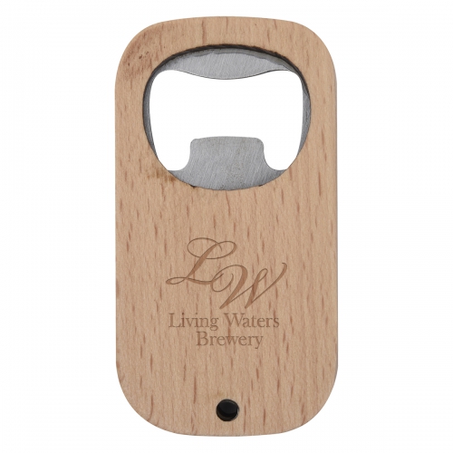 Bamboo Bottle Opener Product Image