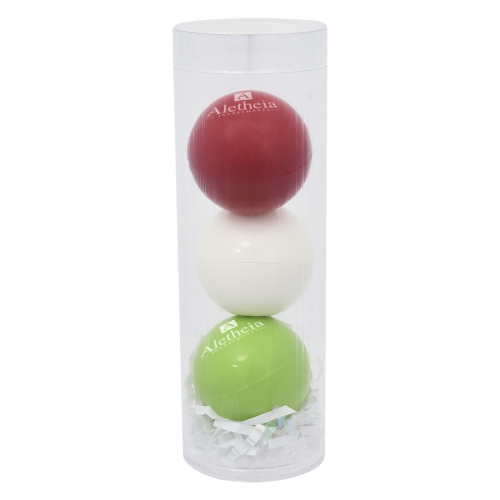 3-Piece Lip Moisturizer Ball Tube Gift Set Product Image