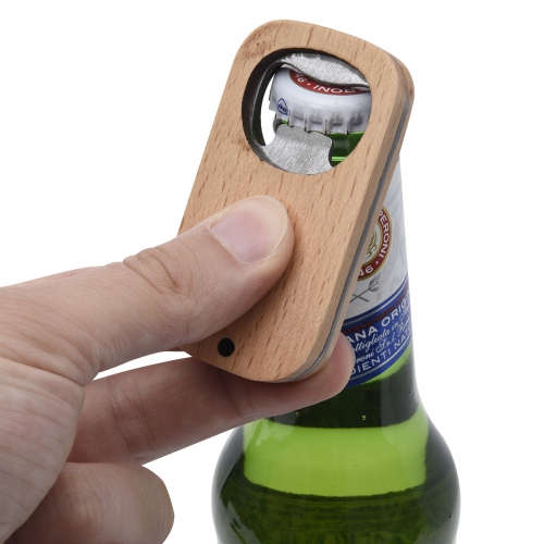 Bamboo Bottle Opener Product Image