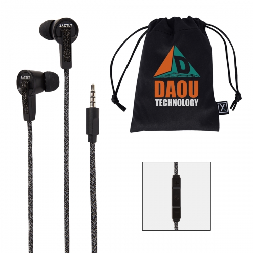 Xactly Krypton Wired Earbuds with Pouch Product Image
