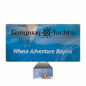 Single Sided 9 oz. Mesh Vinyl Banner - 3' x 6' Product Image