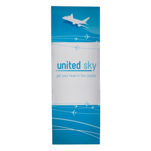 3' Polyester Knit Straight Splash Floor Display Face Kit Product Image