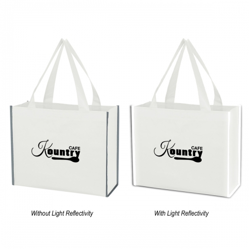 Laminated Reflective Non-Woven Shopper Bag Product Image