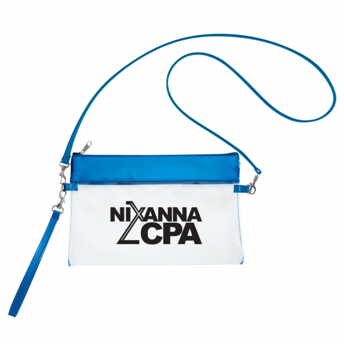 Game Day Clear Wristlet Pouch Product Image