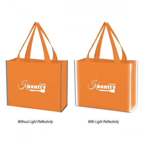 Laminated Reflective Non-Woven Shopper Bag Product Image