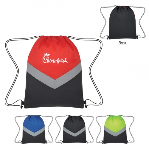 Reflective Stripe Drawstring Sports Pack Product Image