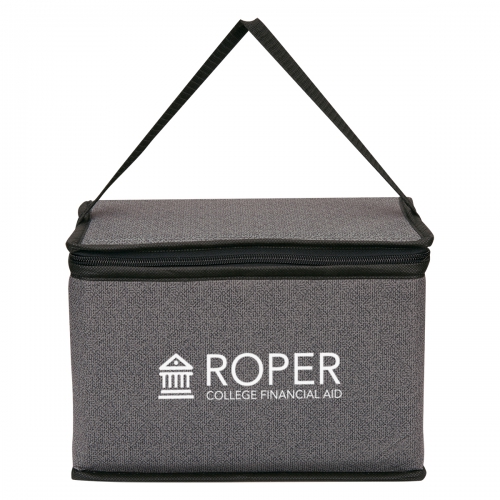 Heathered Non-Woven Cooler Lunch Bag Product Image
