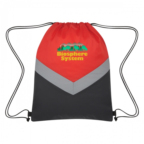 Reflective Stripe Drawstring Sports Pack Product Image
