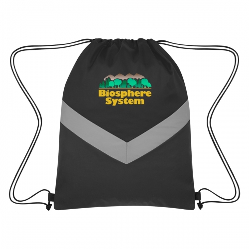 Reflective Stripe Drawstring Sports Pack Product Image