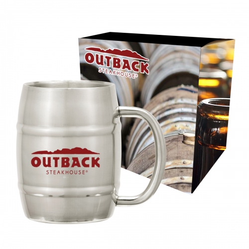 Moscow Mule Barrel Mug w/ Custom Box - 14 oz. Product Image