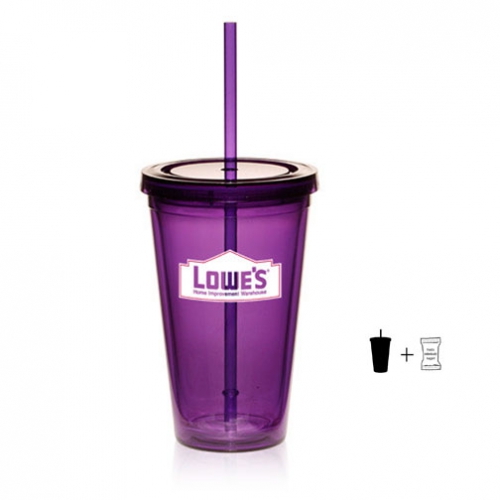 Double Wall Tumbler w/ Candy - 16 oz. Product Image