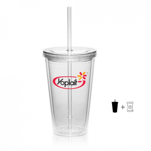 Double Wall Tumbler w/ Candy - 16 oz. Product Image