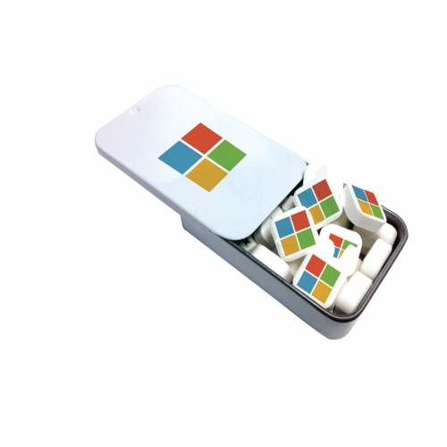 Slider Tin with Printed Mints Product Image
