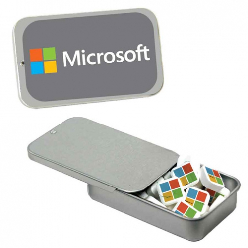 Slider Tin with Printed Mints Product Image