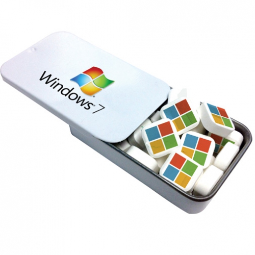 Slider Tin with Printed Mints Product Image