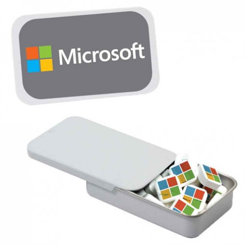 Slider Tin with Printed Mints Product Image