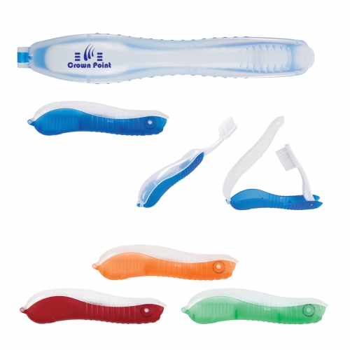 Travel Toothbrush In Folding Case Product Image