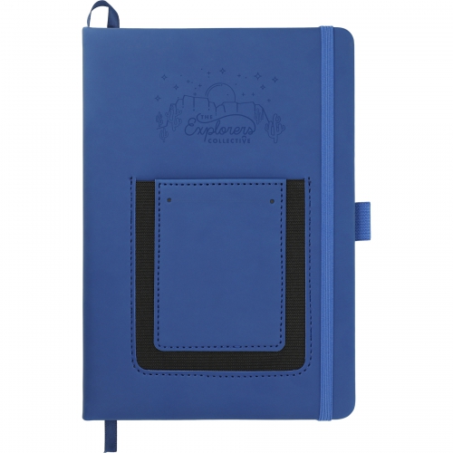 5.5" x 8.5" FSC® Mix Vienna Phone Pocket Bound Journal Product Image