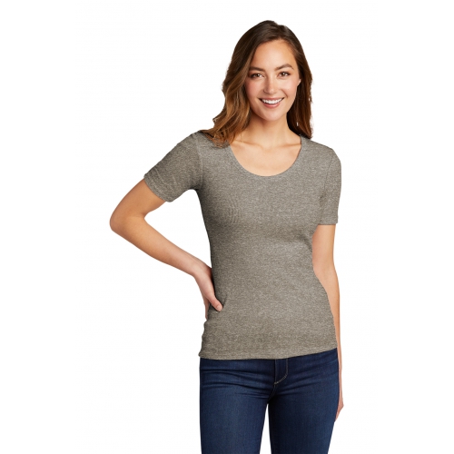 District Women's V.I.T.™ Rib Scoop Neck Tee Product Image