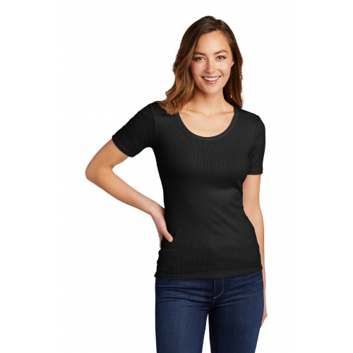 District Women's V.I.T.™ Rib Scoop Neck Tee Product Image