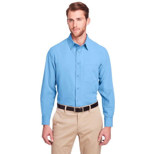 UltraClub Men's Bradley Performance Woven Shirt Product Image