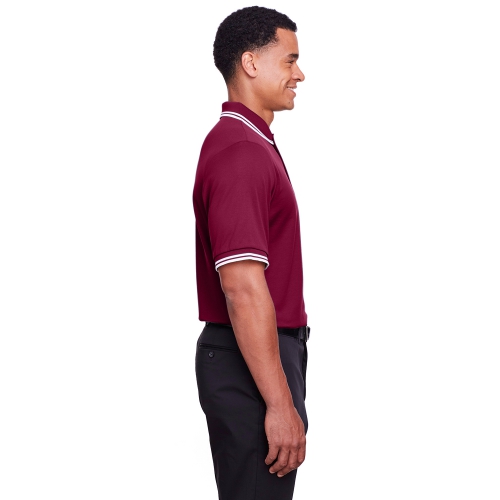 Devon & Jones Men's CrownLux Performance™ Plaited Tipped Polo Product Image