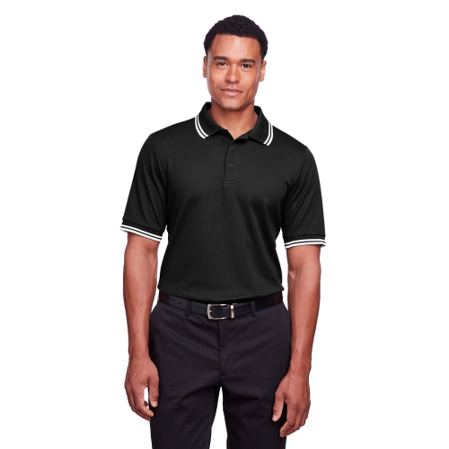Devon & Jones Men's CrownLux Performance™ Plaited Tipped Polo Product Image