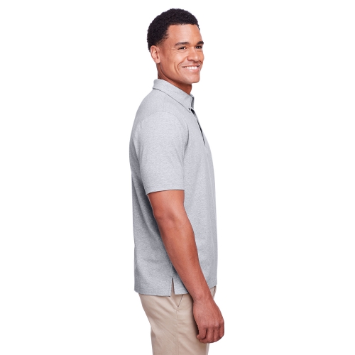 UltraClub Men's Lakeshore Stretch Cotton Performance Polo Product Image