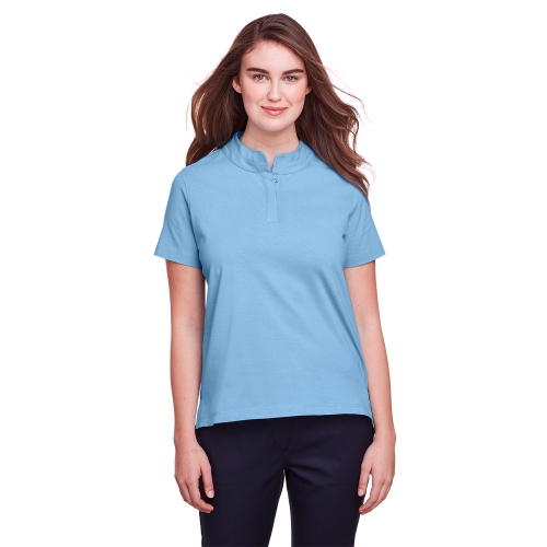 UltraClub Women's Lakeshore Stretch Cotton Performance Polo Product Image