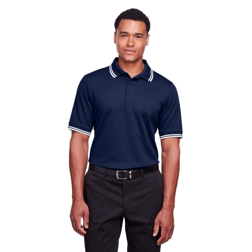 Devon & Jones Men's CrownLux Performance™ Plaited Tipped Polo Product Image