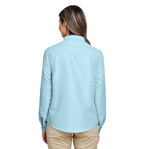 Harriton Women's Key West Long-Sleeve Performance Staff Shirt Product Image