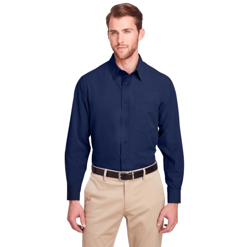 UltraClub Men's Bradley Performance Woven Shirt Product Image