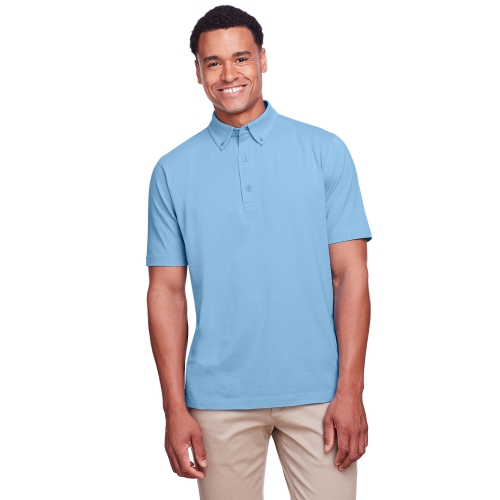 UltraClub Men's Lakeshore Stretch Cotton Performance Polo Product Image