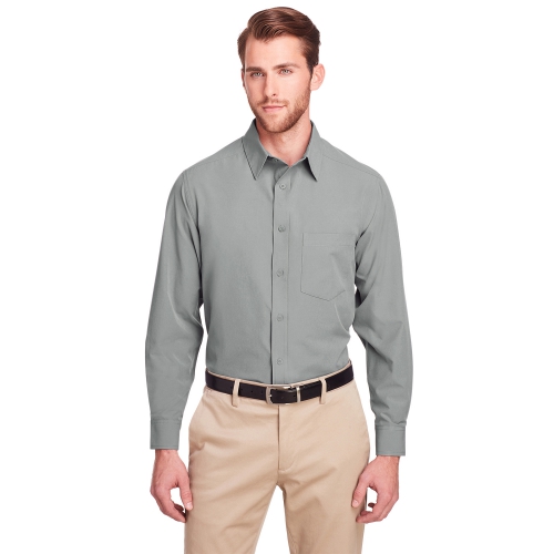 UltraClub Men's Bradley Performance Woven Shirt Product Image