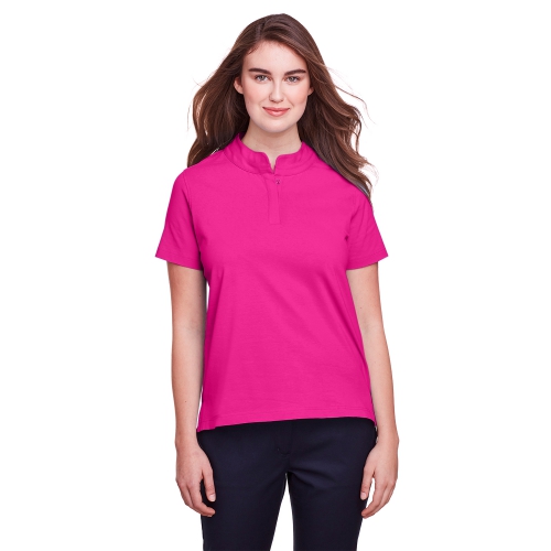 UltraClub Women's Lakeshore Stretch Cotton Performance Polo Product Image