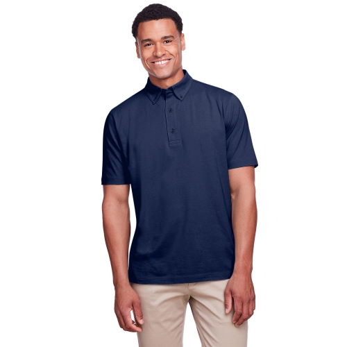 UltraClub Men's Lakeshore Stretch Cotton Performance Polo Product Image