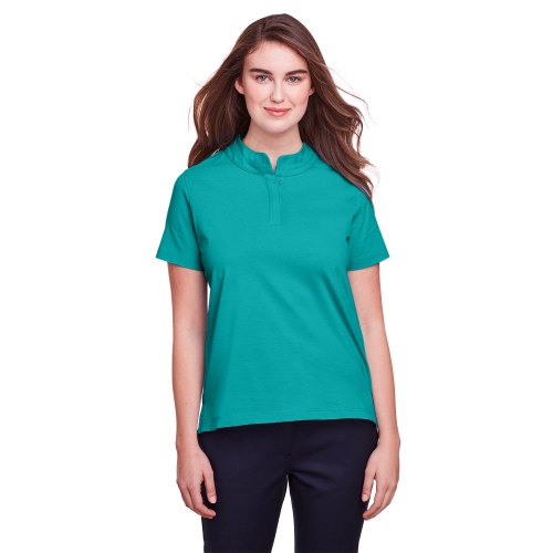 UltraClub Women's Lakeshore Stretch Cotton Performance Polo Product Image