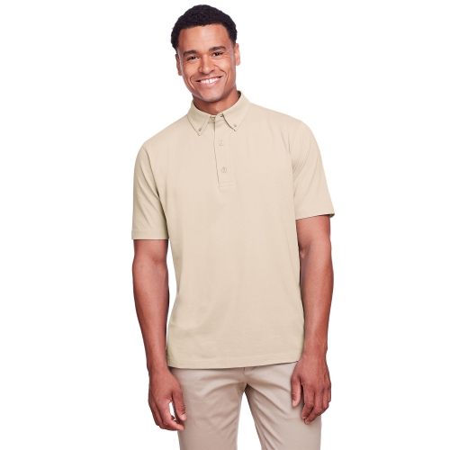 UltraClub Men's Lakeshore Stretch Cotton Performance Polo Product Image