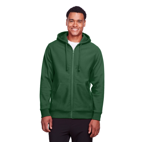 Team 365 Men's Zone HydroSport™ Heavyweight Full-Zip Hooded Sweatshirt Product Image