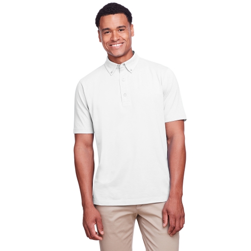 UltraClub Men's Lakeshore Stretch Cotton Performance Polo Product Image