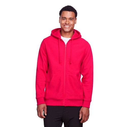 Team 365 Men's Zone HydroSport™ Heavyweight Full-Zip Hooded Sweatshirt Product Image