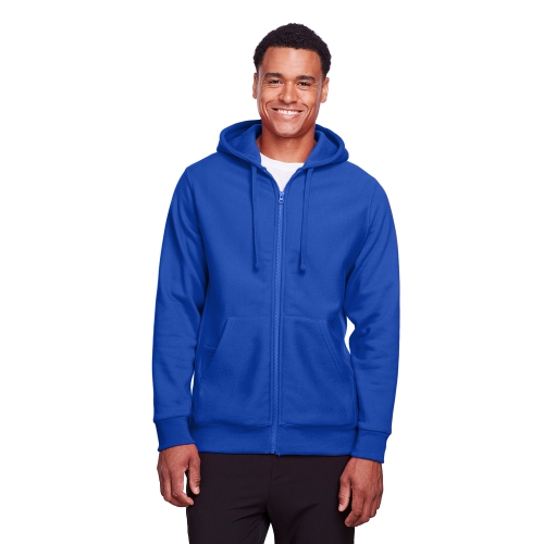 Team 365 Men's Zone HydroSport™ Heavyweight Full-Zip Hooded Sweatshirt Product Image