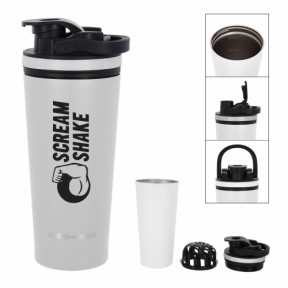 Stainless Steel Ice Shaker Bottle - 26 oz. Product Image