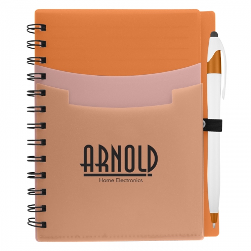 Tri-Pocket Notebook & Pen Product Image