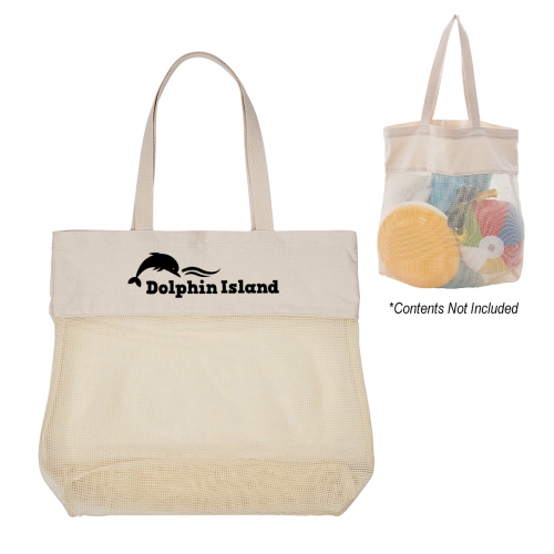 Carlisle Cotton Mesh Tote Bag Product Image