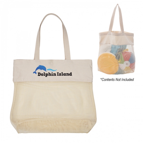 Carlisle Cotton Mesh Tote Bag Product Image