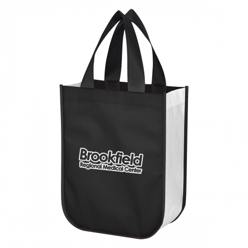 Nonwoven Shopper Tote Bag With 100% Rpet Material Product Image