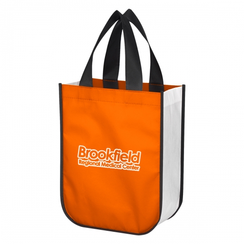 Nonwoven Shopper Tote Bag With 100% Rpet Material Product Image